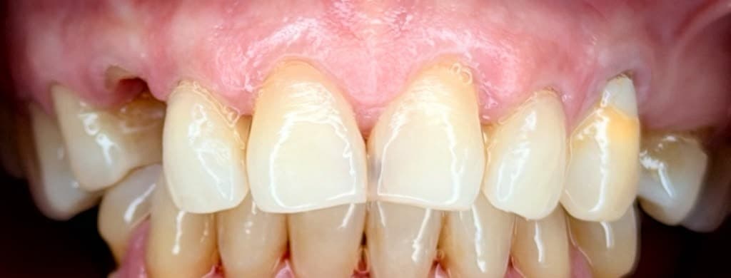 Diseño de Sonrisa con Carillas — antes